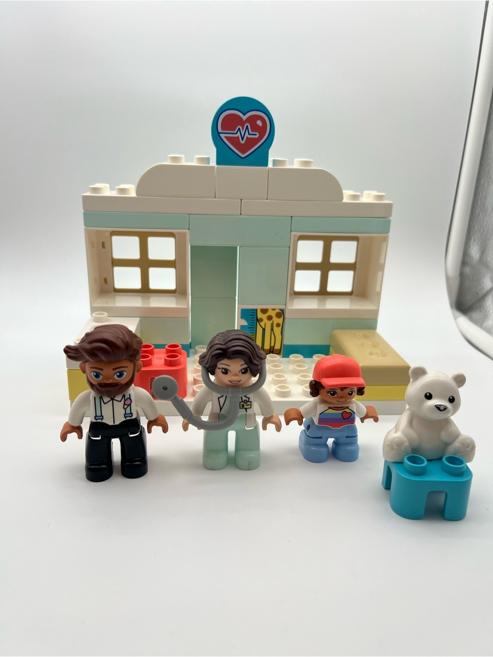 LEGO DUPLO: Doctor Visit - waiting room playset, 4 figures (set 10968)